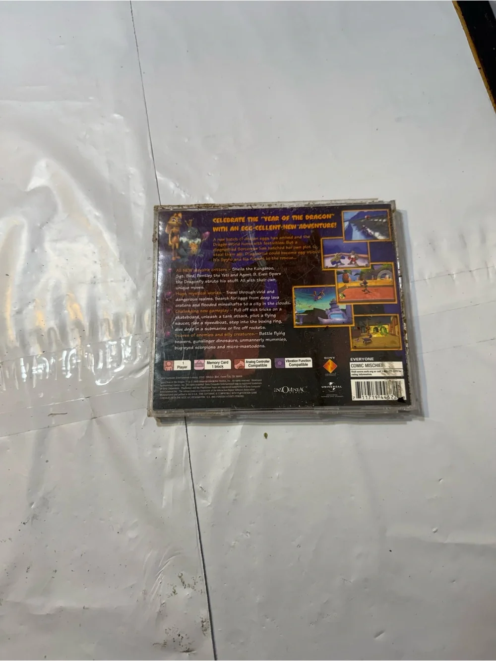 PlayStation 1 Spyro: Year of the Dragon